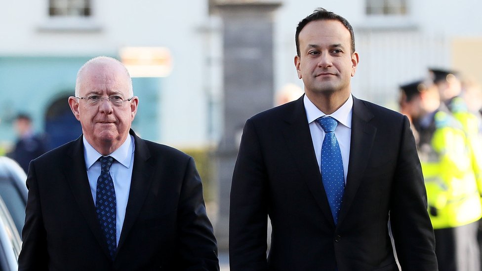 Министр юстиции Чарли Фланаган и Taoiseach Лео Варадкар выступили в защиту этого события