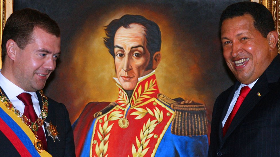 قاد بوليفار حركة الاستقلال في فنزويلا وعدد من بلدان أمريكا اللاتينية