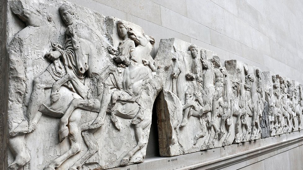 Skulpture Partenona, Elginov mermer, Britanski muzej