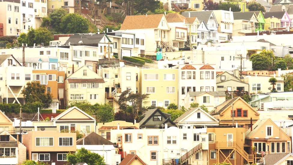 Типичный район Сан-Франциско