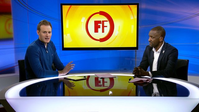Dan Walker and Chris Powell