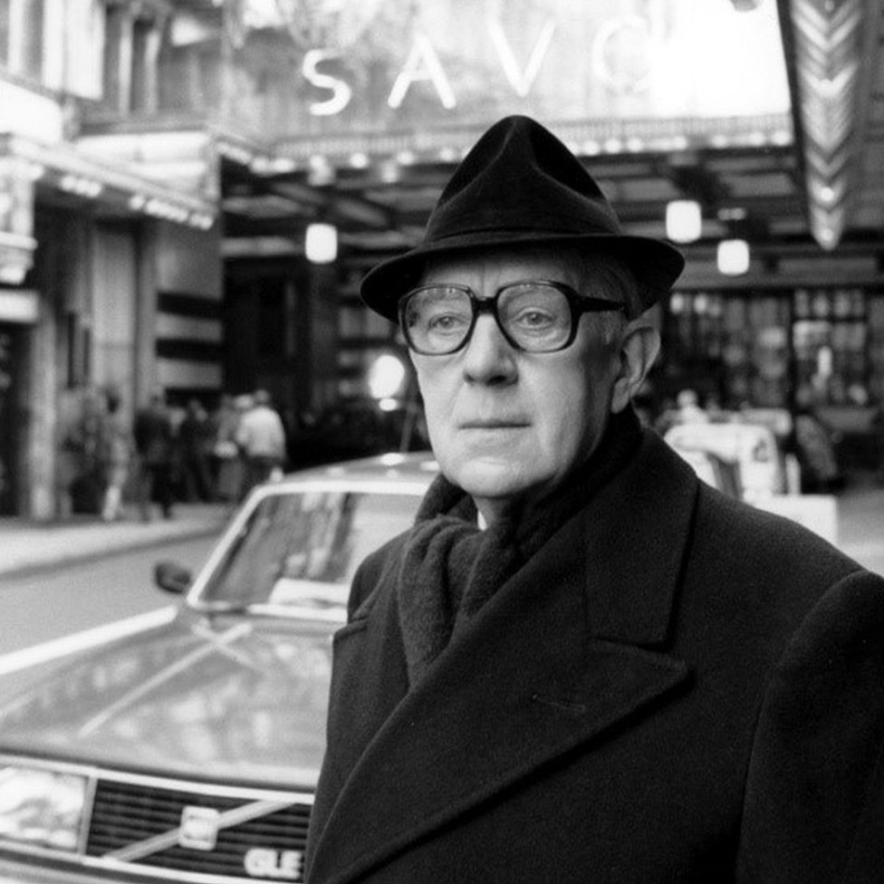 Alec Guinness as George Smiley