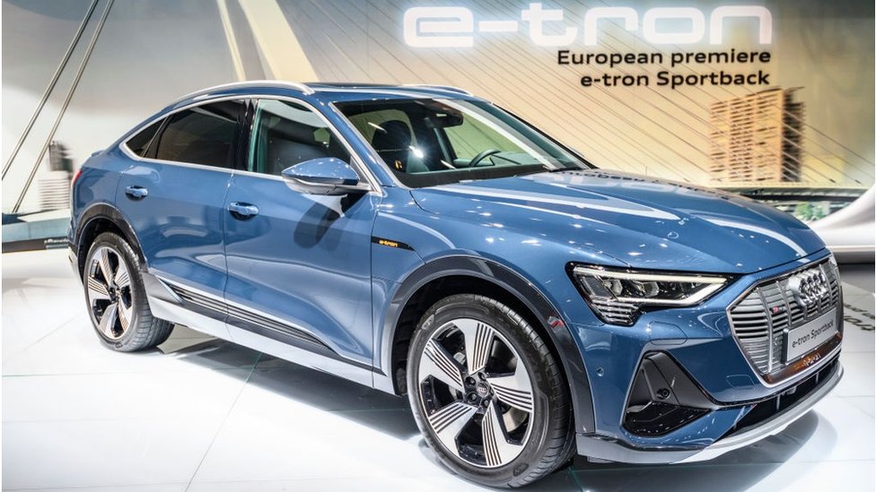 Audi e-tron Sportback, полностью электрический роскошный кроссовер SUV