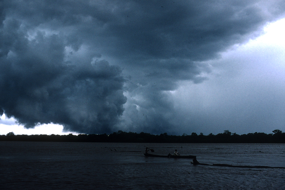 Una tormenta en el Amazonas.
