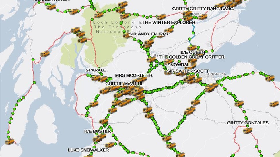 Scottish Gritter Names 2025 - Sada Tootsie