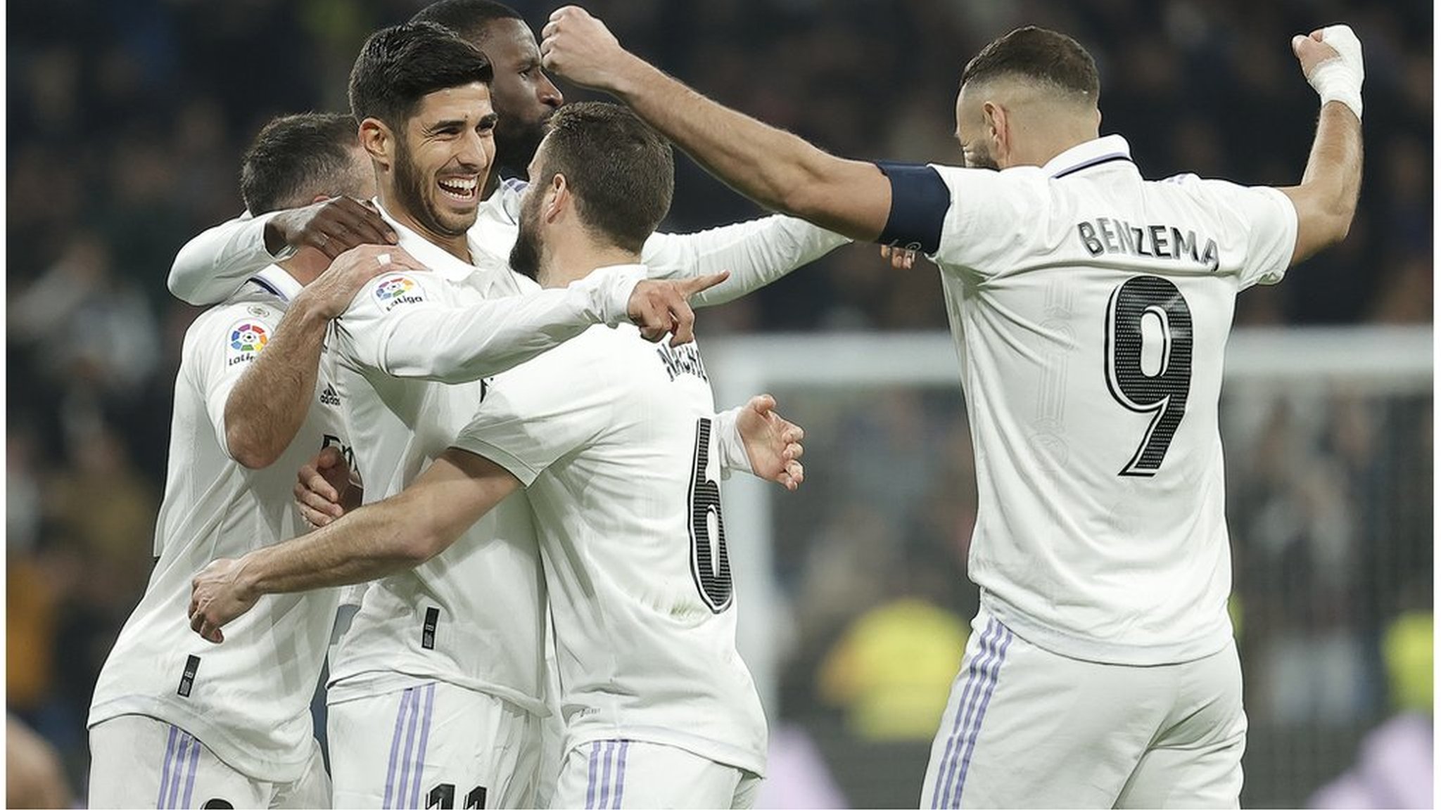 Real Madrid 2-0 Valencia: Madrid cut Barcelona's lead at top of La Liga