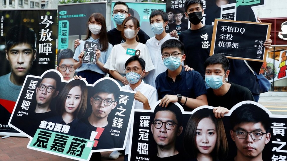 Hong Kong opposition activists