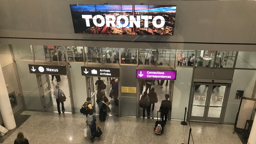 Aeropuerto Internacional Pearson de Toronto, Canadá.