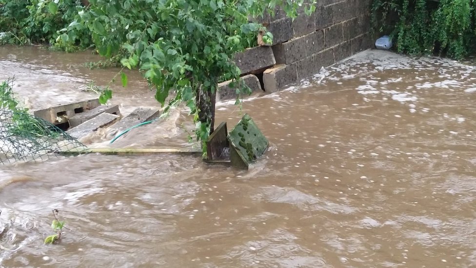 Паводок в Лейберне