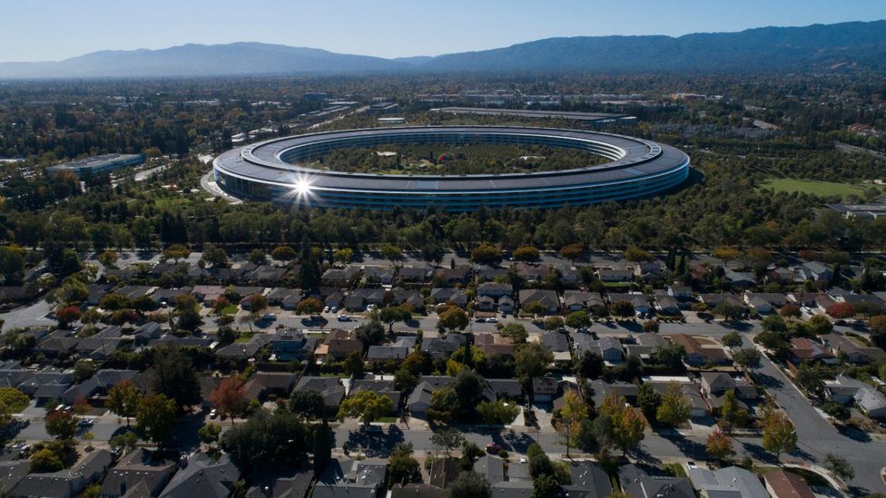 Sede da Apple em Cupertino, na Califórnia