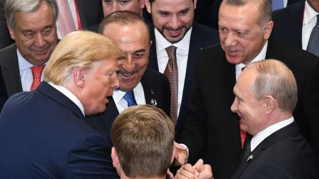 Trump, Erdoğan, Putin