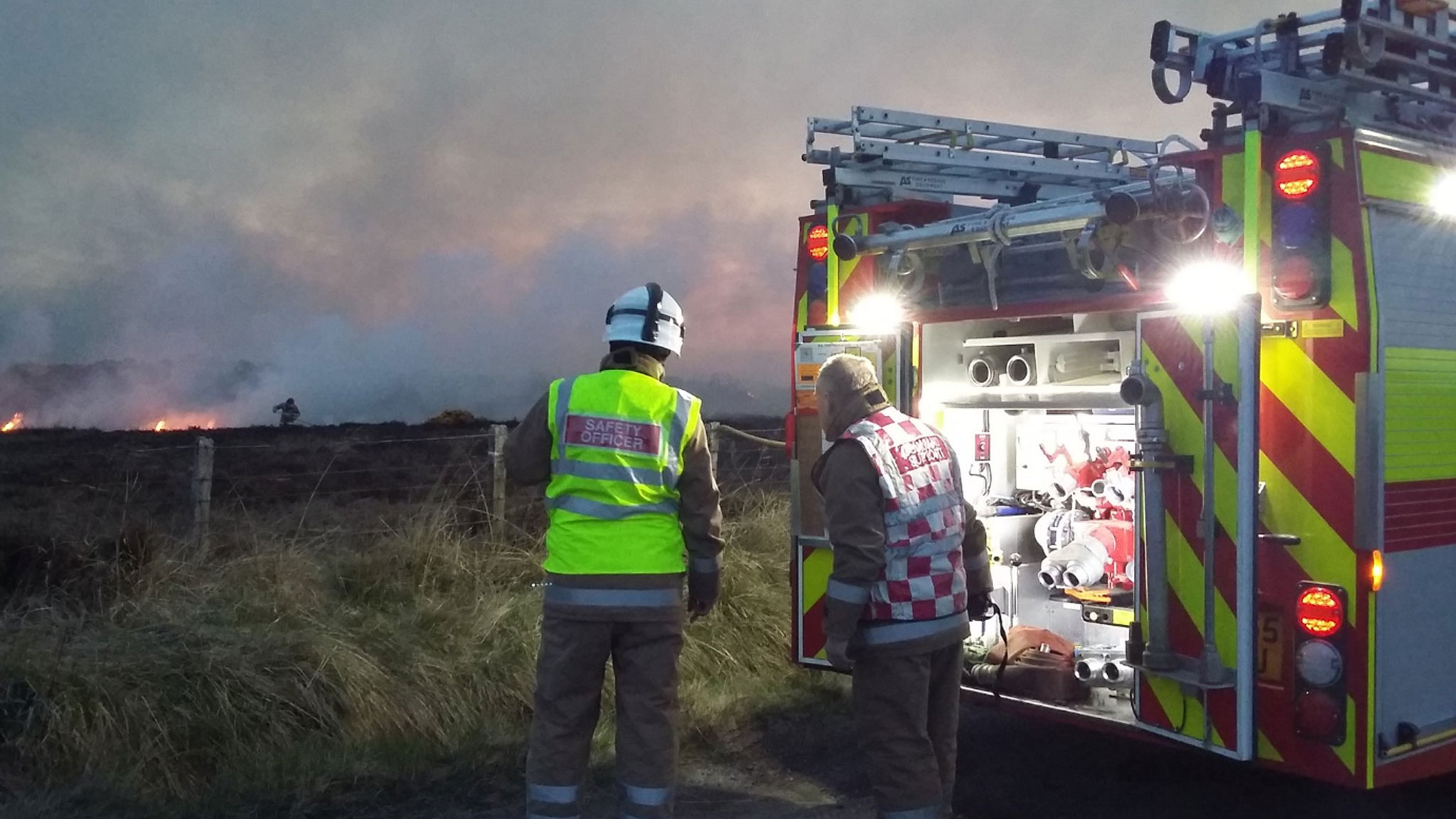 Fire crews bring wildfire near Inverness under control BBC News
