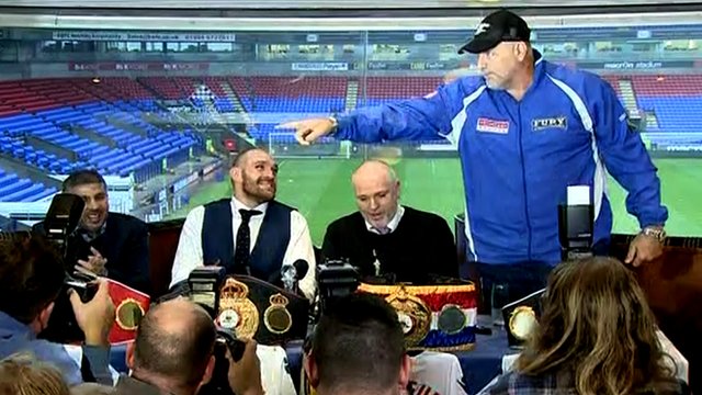 John Fury praises his son and new heavyweight champion of the world Tyson Fury