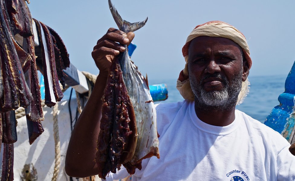 صياد سمك صومالي