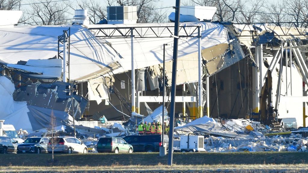 Amazon criticised over safety at tornado-hit warehouse