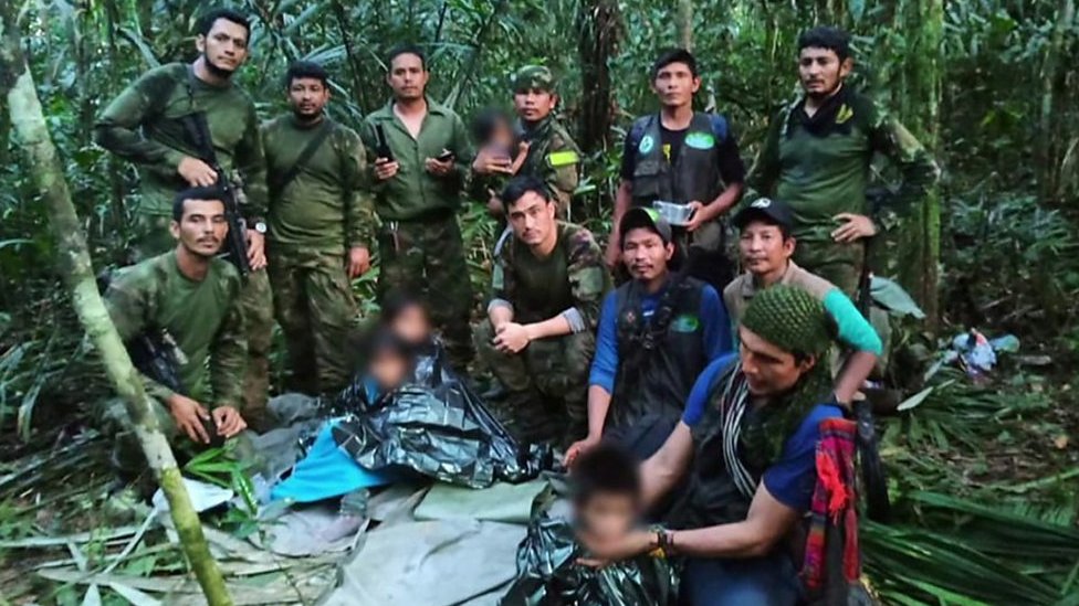 How children survived 40 days in Colombian jungle