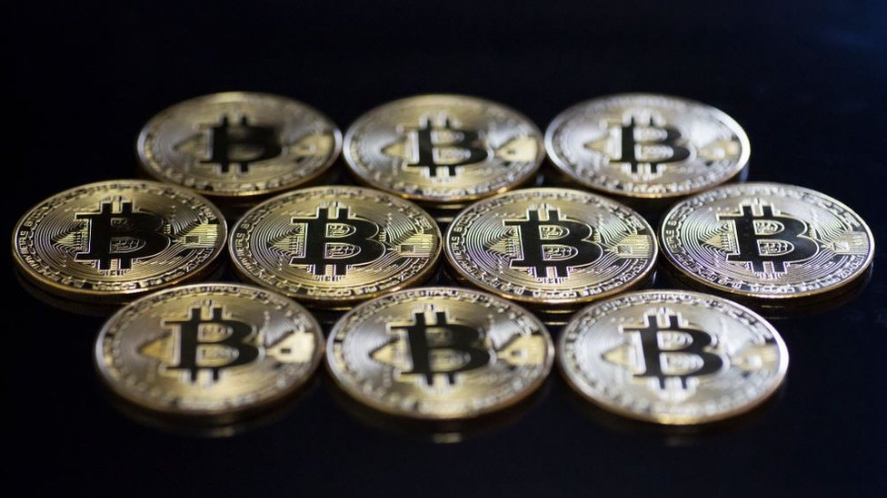 Monedas de bitcoin medals