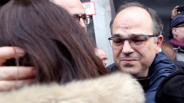 Jordi Turull iba a ser investiod el sábado como presidente de la Generalitat de Cataluña Jordi Turull