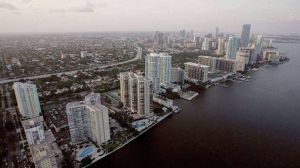 Una vista de Miami