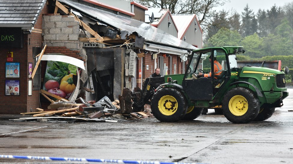 Nutts Corner ATM raid Man appears in court BBC News