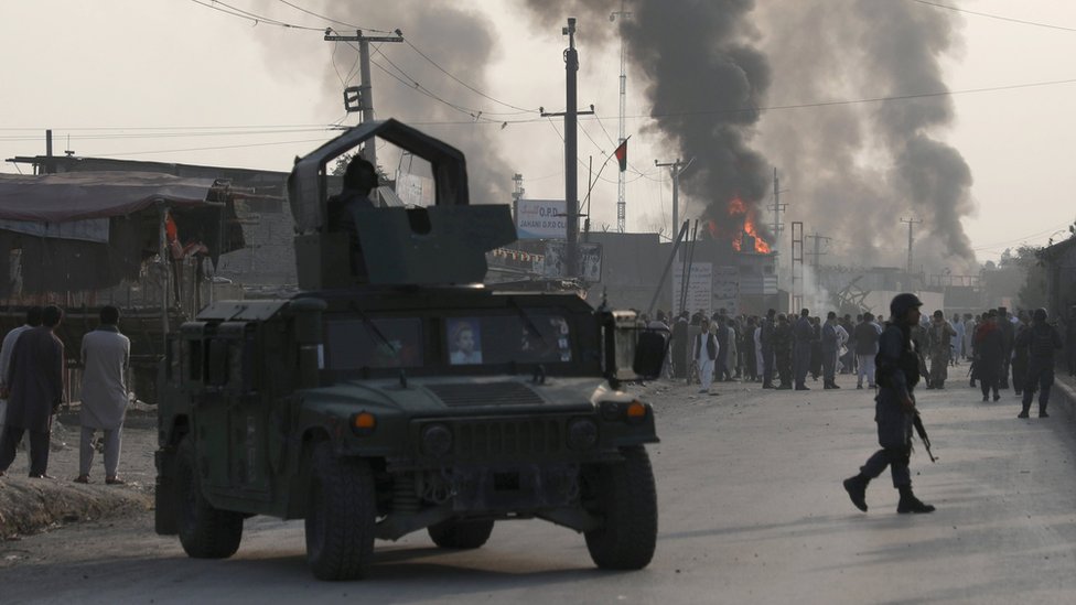 阿富汗首都喀布爾的一次爆炸