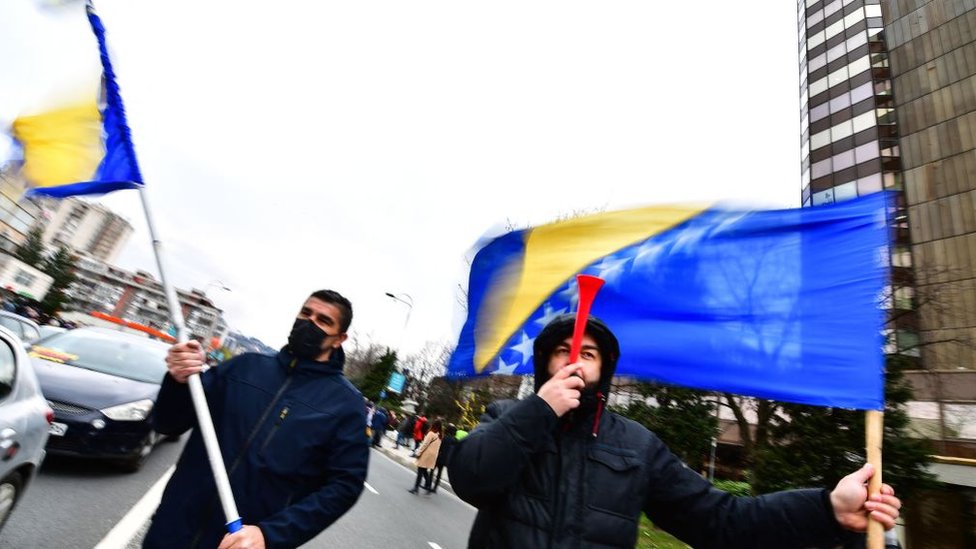 Antivladini protesti u Bosni 2021. godine
