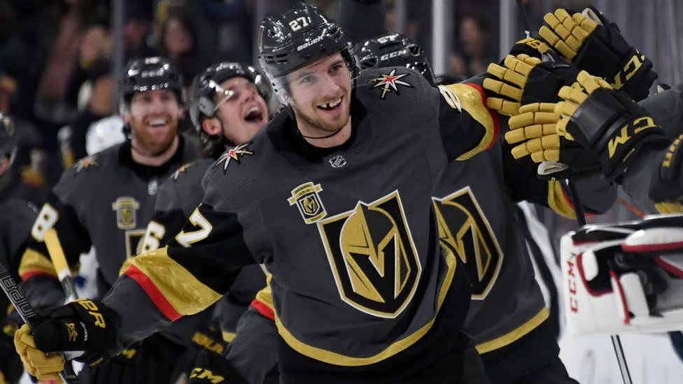 Jugadores de los Golden Knights de Las Vegas