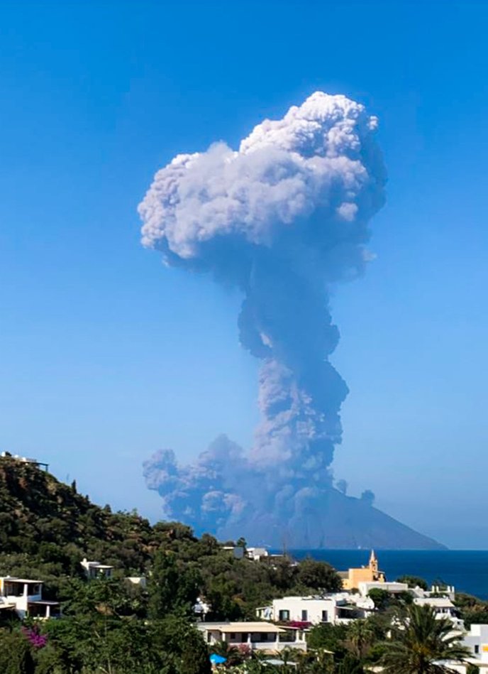 Volcán.