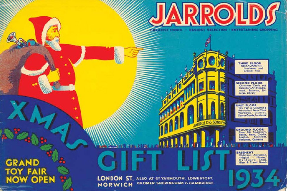 Рождественская реклама Джаррольда, 1934 год