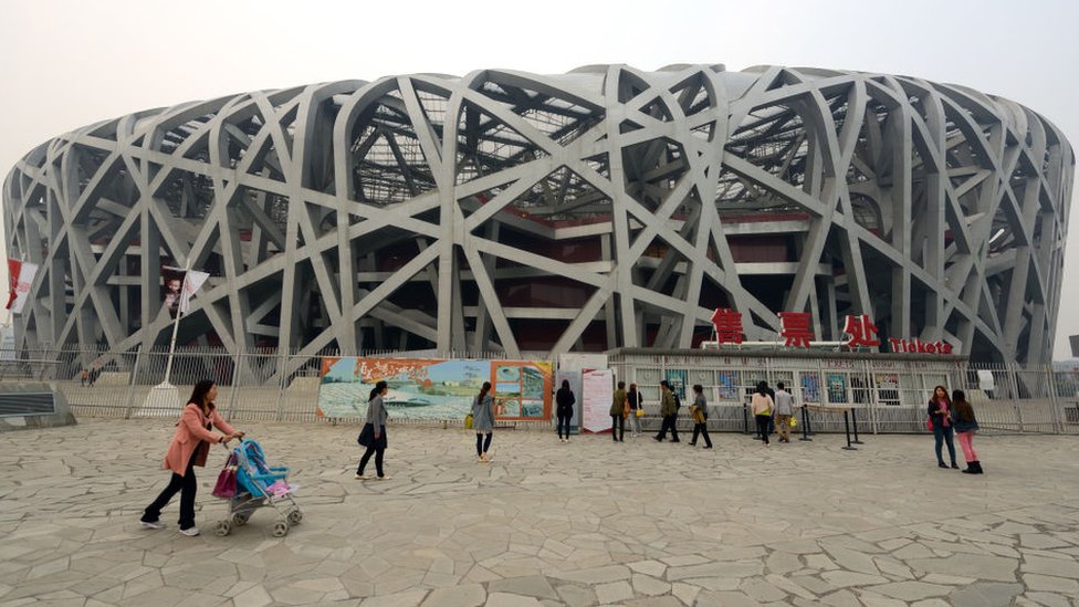 Nido de pájaro, diseñado por Ai.