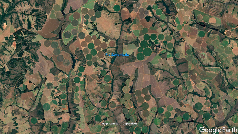 Imagem de satélite