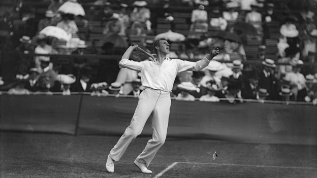 Anthony Wilding: The hero who set Wimbledon hearts a-flutter - BBC News