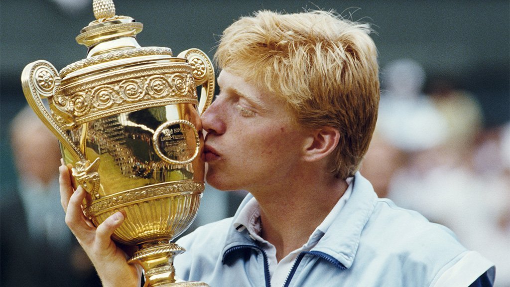 Boris Becker gana el Wimbledon 1985