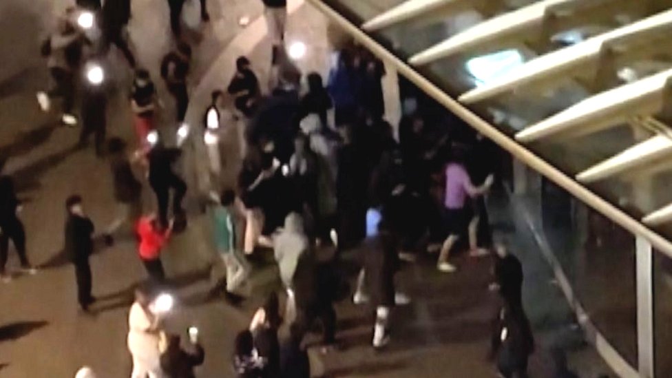 Watch: Protesters attack Nike store in central Paris