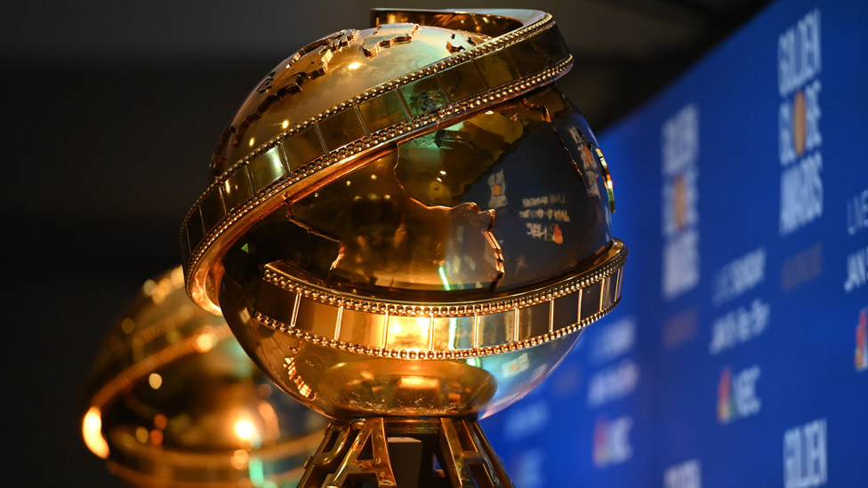 Golden Globes trophies