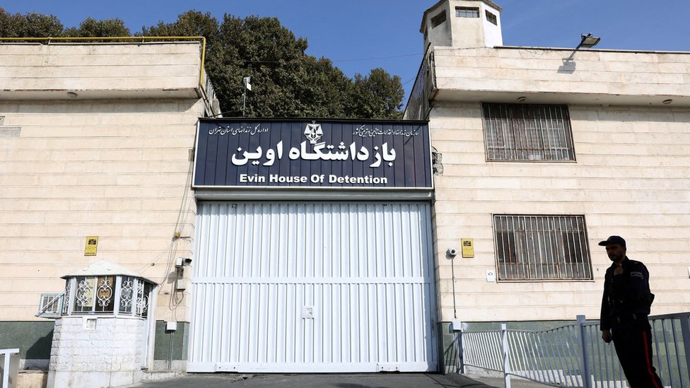 德黑蘭埃文監獄資料照片（2022年10月17日）
