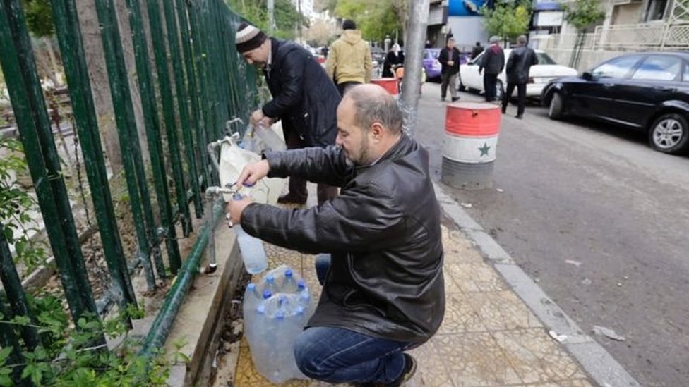 Жителі Дамаску боролися із нестачею води протягом декількох тижнів