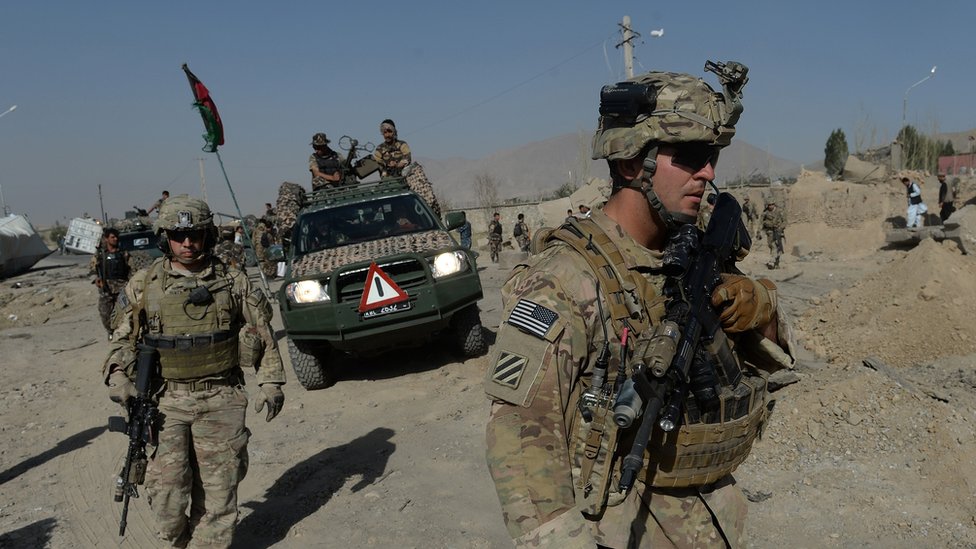 Wardak es una región montañosa en las afueras de Kabul. Soldados estadounidenses en la región de Wardak.