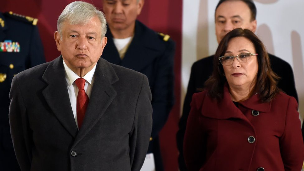 López Obrador y Rocío Nahle