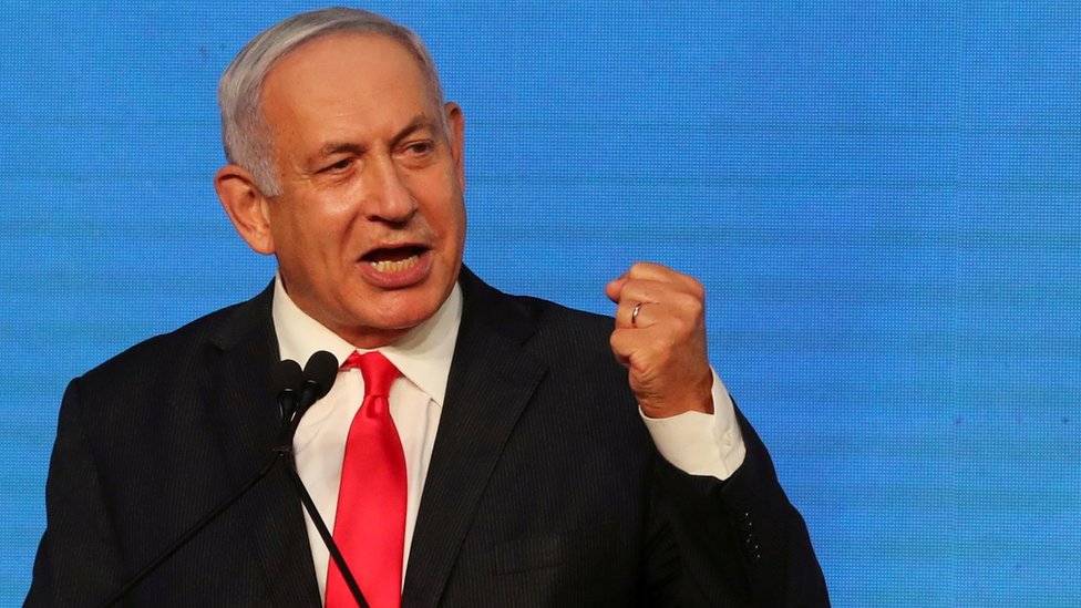 Benjamin Netanyahu calls to block Israel's newly formed coalition