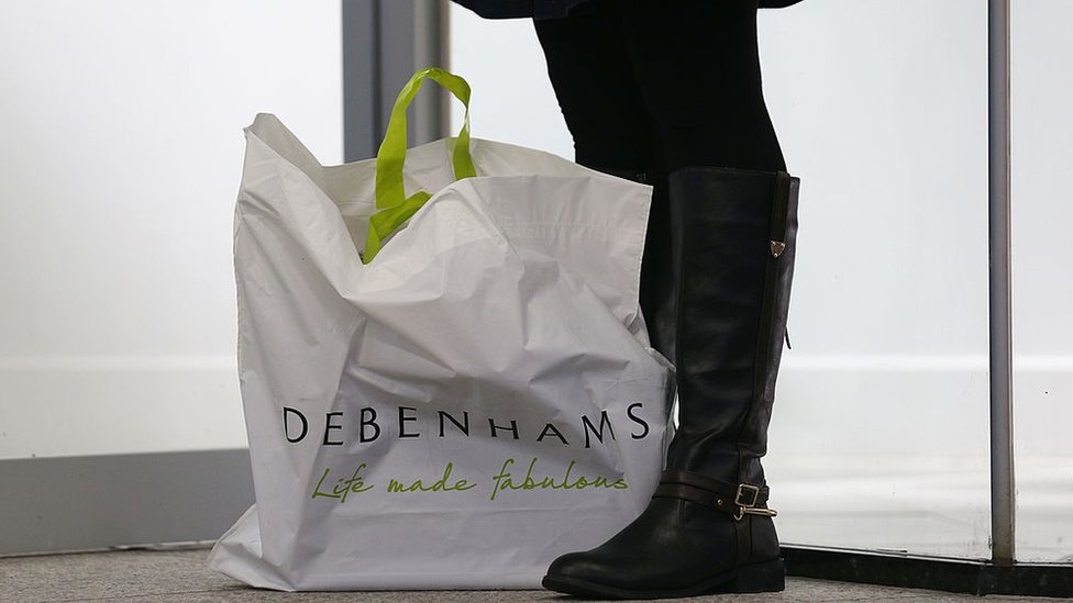 debenhams changing bag