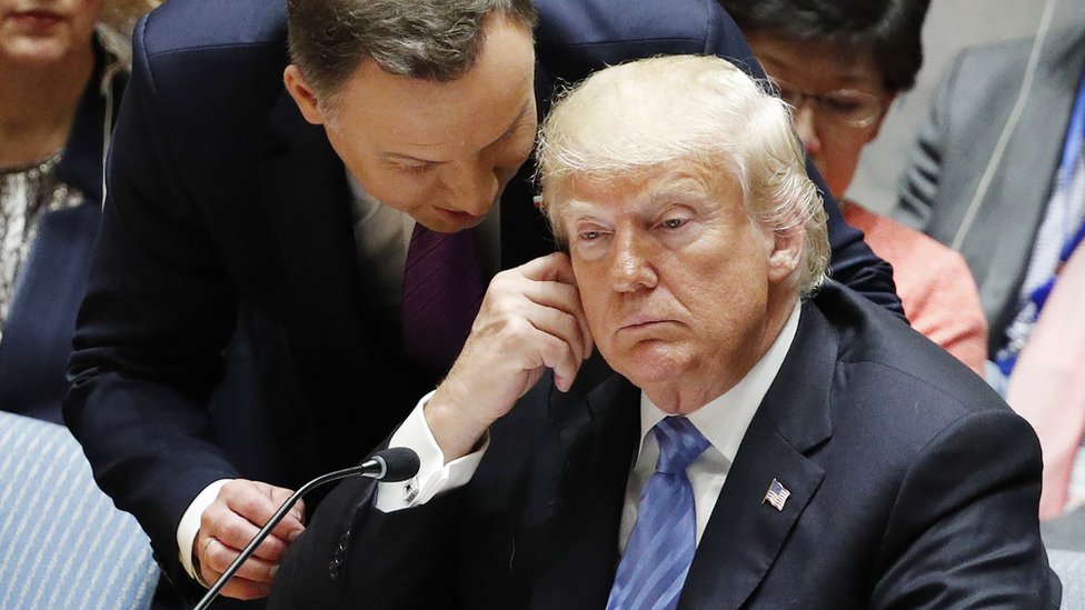 ترامب في اجتماع مجلس الأمن