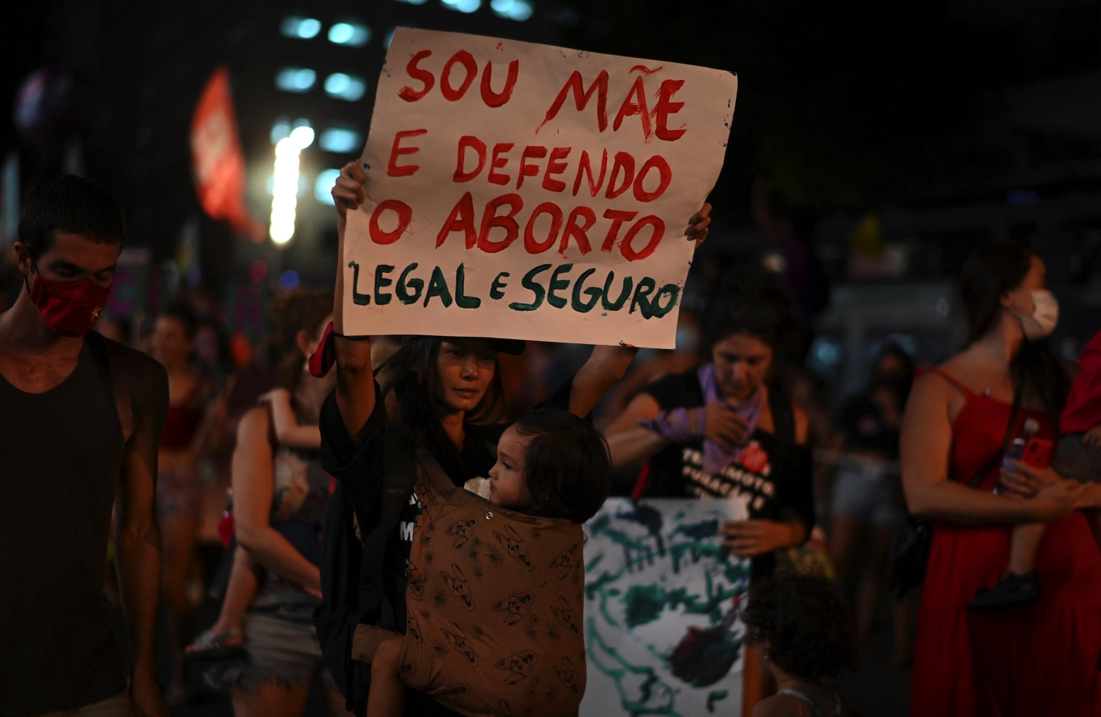 Protesto no Brasil no dia 22 de março de 2022