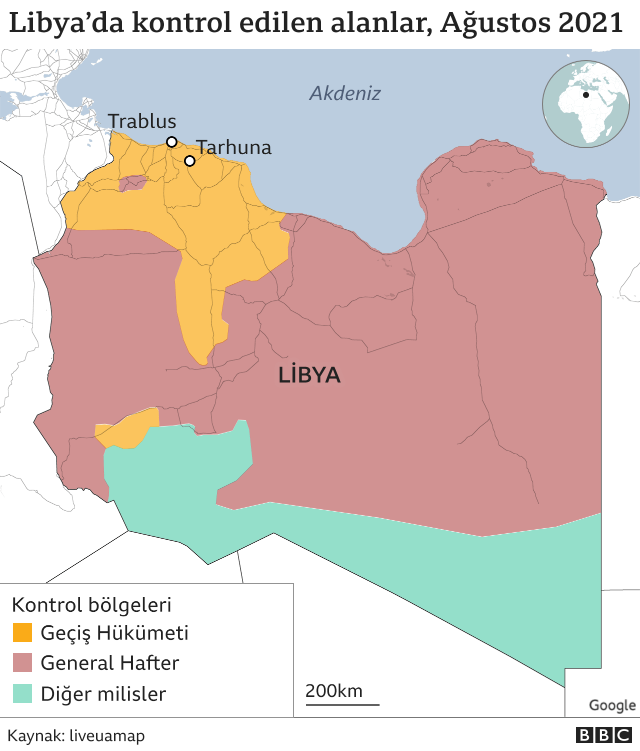 Libya harita