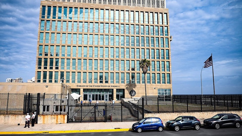 2021年5月，美國駐古巴哈瓦那大使館