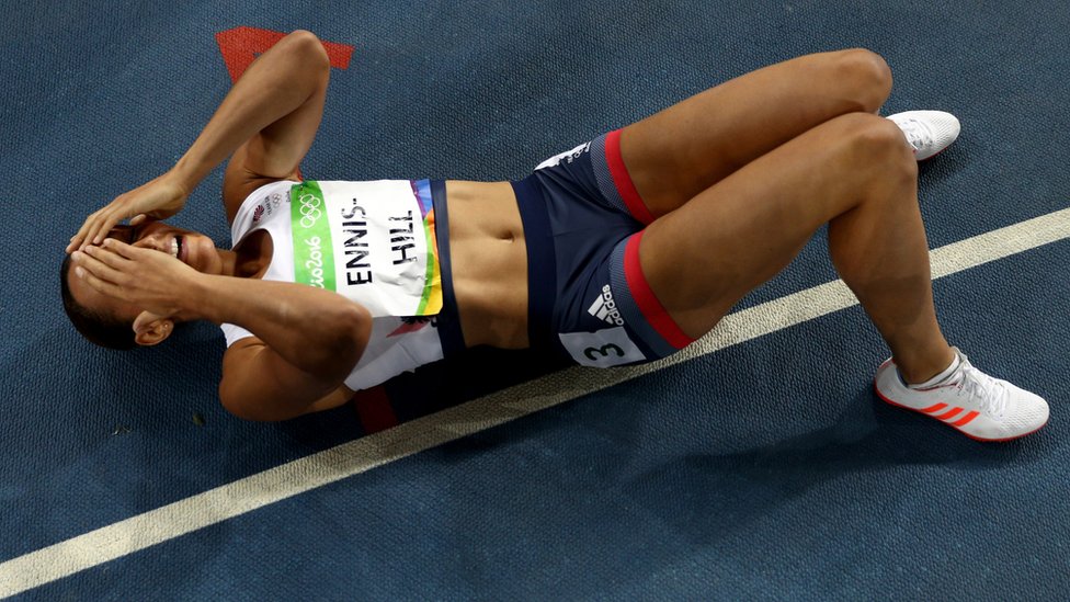 Las británica Ennis-Hill se tuvo que conformar con la medalla de plata en Brasil. Jessica Ennis-Hill