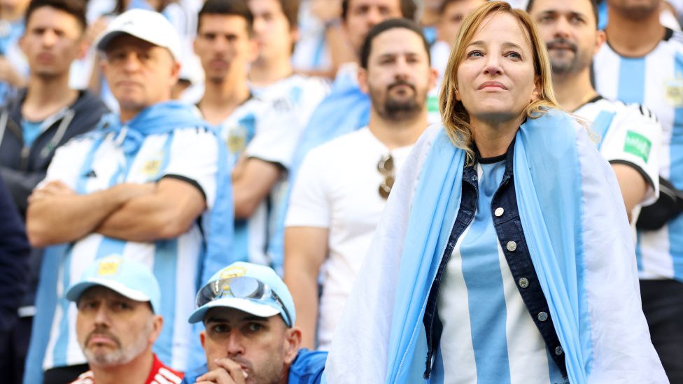 La decepción de los fanáticos argentinos