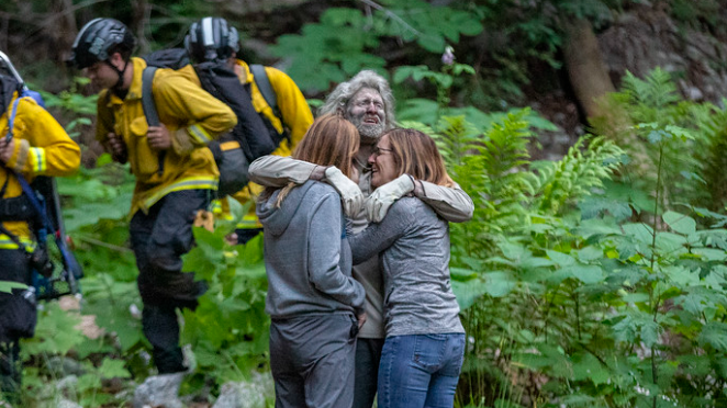 Missing hiker survives by drinking one gallon of water a day