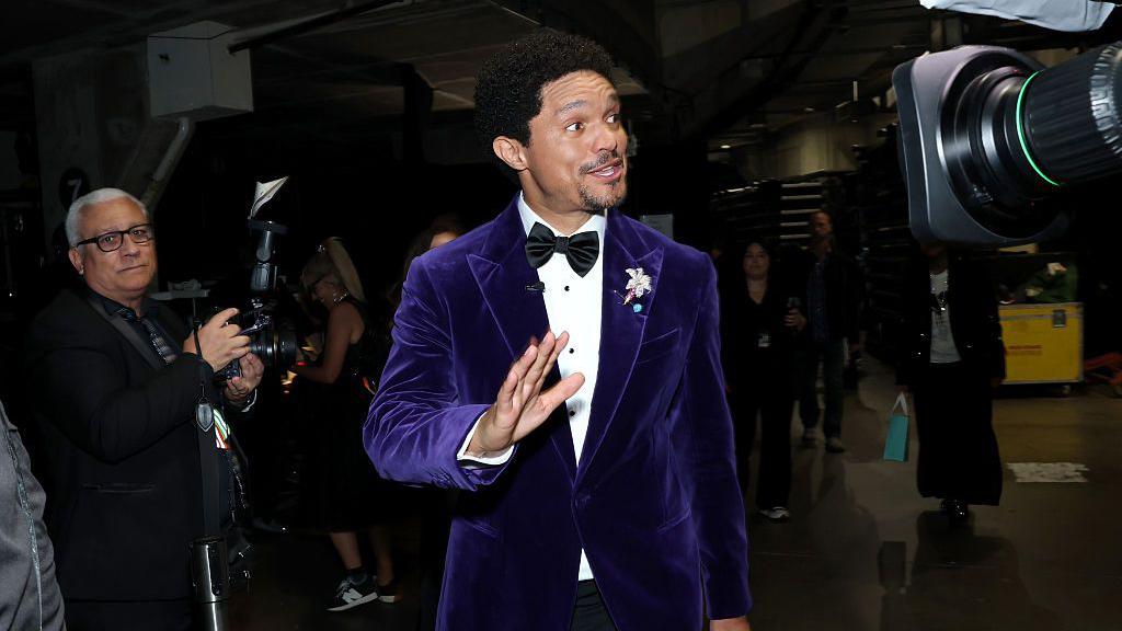 Trump threatens to sue Trevor Noah over Epstein joke at Grammys