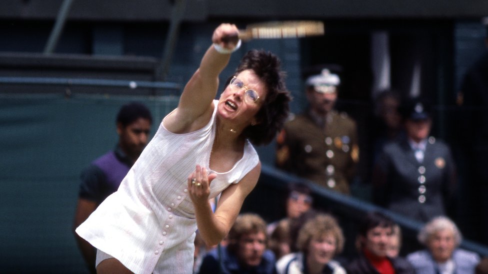 Billie Jean King ha dedicado su vida para la lucha por los derechos de la mujer en el deporte. Billie Jean King